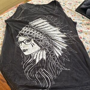 Fatal Lady Native American Tank